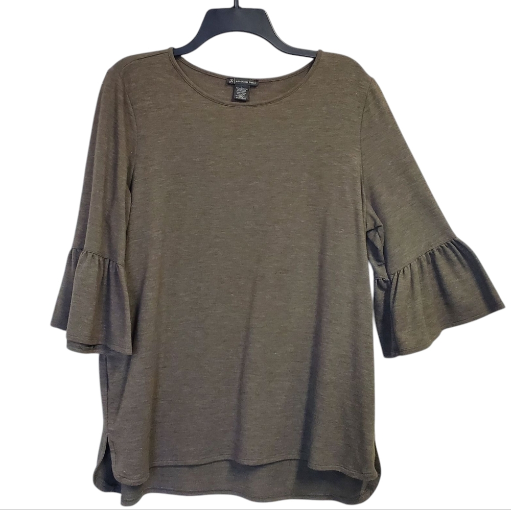 Adrianne Papell Women's Olive Green Top